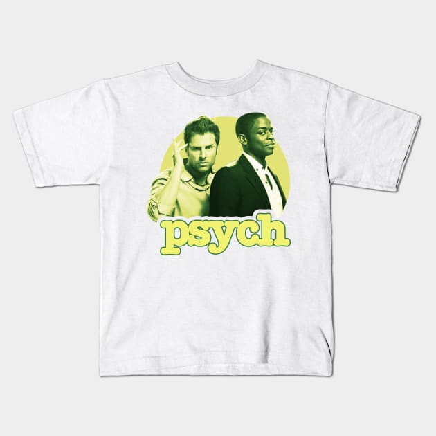 Psych Gus and Shawn Kids T-Shirt by Fauzi ini senggol dong